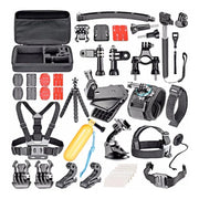 50 i 1 tillbehörskit / 50 tillbehör GoPro / stor förvaringsväska - Action King
