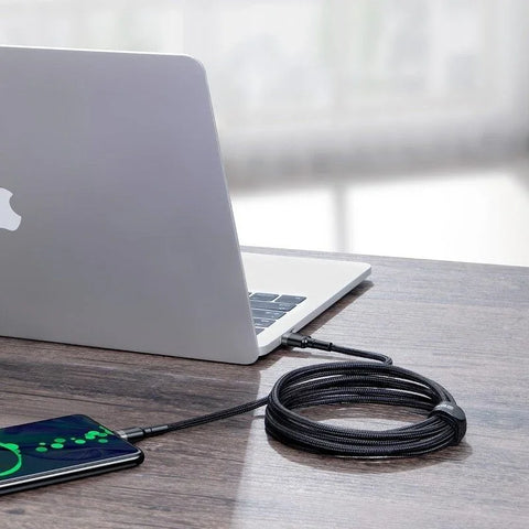 Baseus Cafule USB-C -kaapeli PD 2.0 / QC3.0, 100W, 20v/5A, 2m - Musta