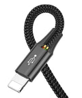 Baseus Rapid Series 4-in-1, USB kabel 3.5A, 1.2m - Multi, 2xUSB-C / Lightning / MicroUSB - Action King