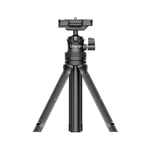 Ulanzi MT-34 Kolmijalka Multi - Selfiekeppi 360 asteen pallonivelellä 1/4" ruuvilla / Matkapuhelinteline / Lisävarustesovitin