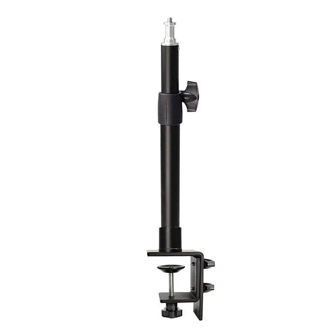Kolmijalka 1/4" ruuvilla, pöytäkiinnike 350-610 mm - alumiini