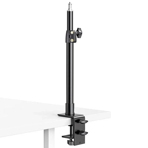 Kolmijalka 1/4" ruuvilla, pöytäkiinnike 350-610 mm - alumiini