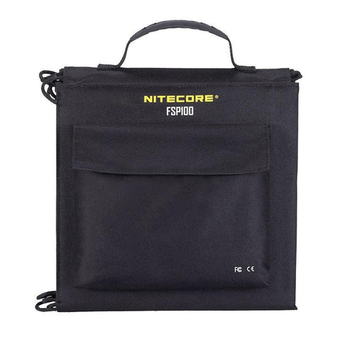 Nitecore FSP100 Taittuva Aurinkopaneeli 100W - Kannettava Aurinkopaneeli 100W