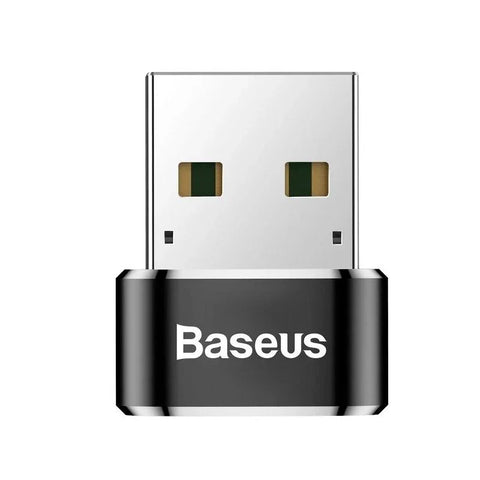 Baseus-sovitin USB-C - USB-A, 5A - musta