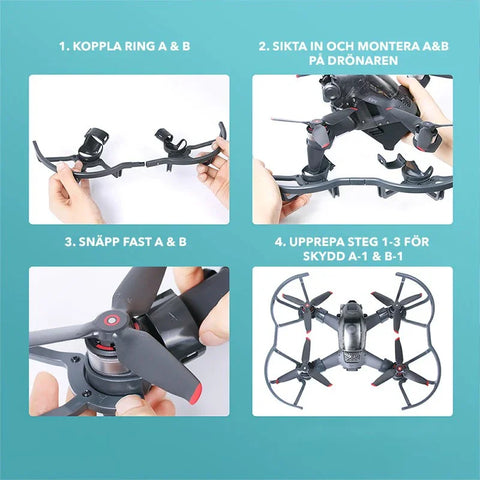 DJI FPV:n potkurin suojus