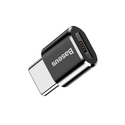 Baseus Sovitin Micro-USB - USB-C - Musta