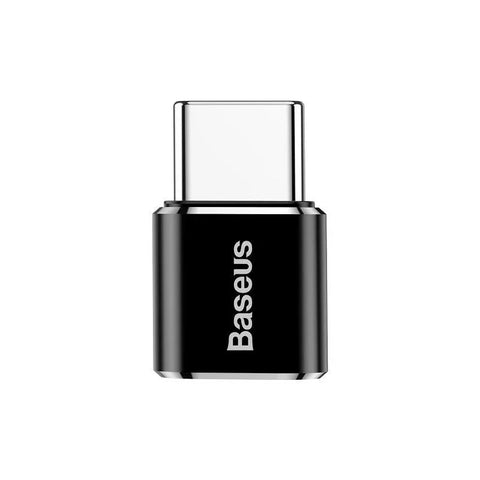 Baseus Sovitin Micro-USB - USB-C - Musta