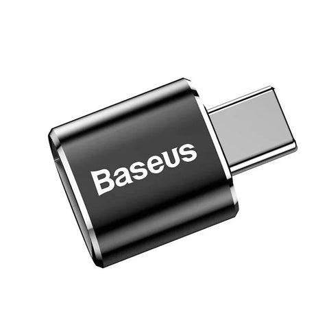 Baseus Sovitin USB-A - USB-C - Musta