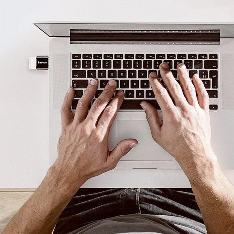 Baseus Sovitin USB-A - USB-C - Musta