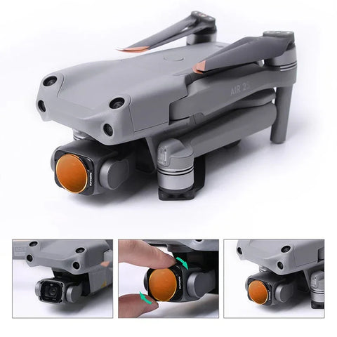 Filter 3-pack - CPL + ND8 + ND16 till DJI Air 2S - Kit