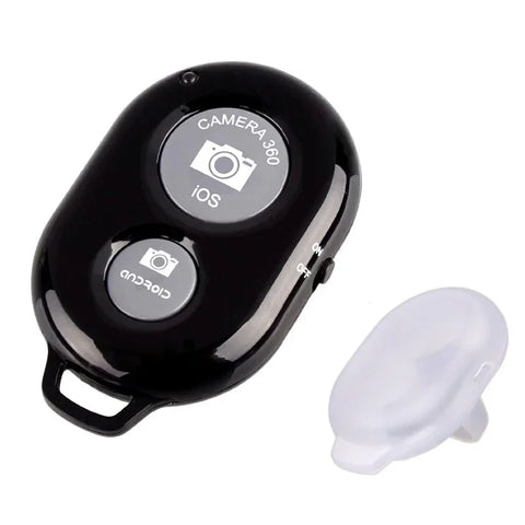 Bluetooth-knapp Universal iOS/Android med Silikonfodral - Svart