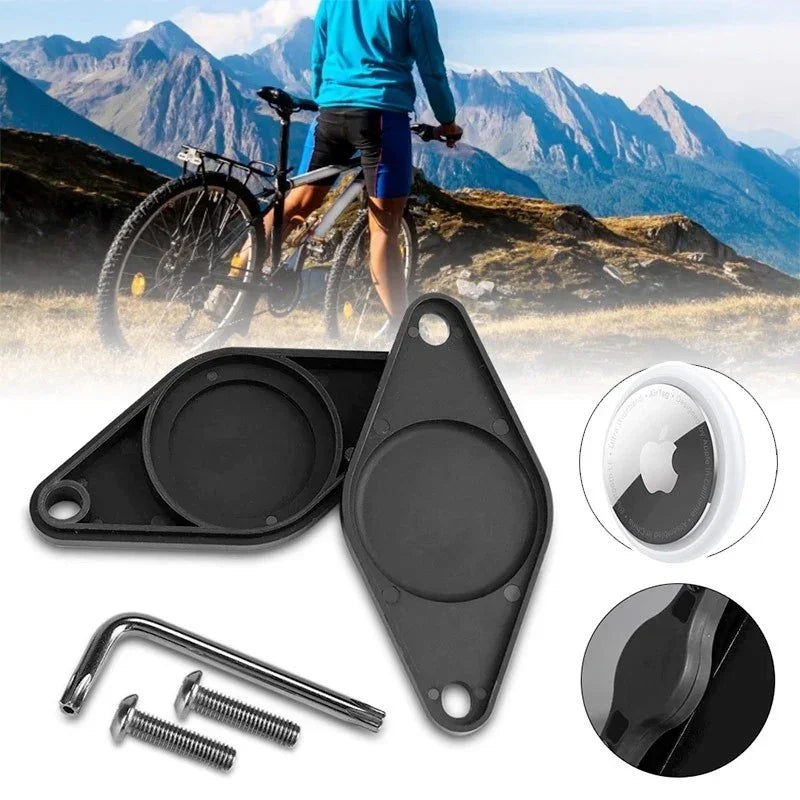 Hållare skruvinfästning till Cykel för Apple AirTag - Svart - Action King