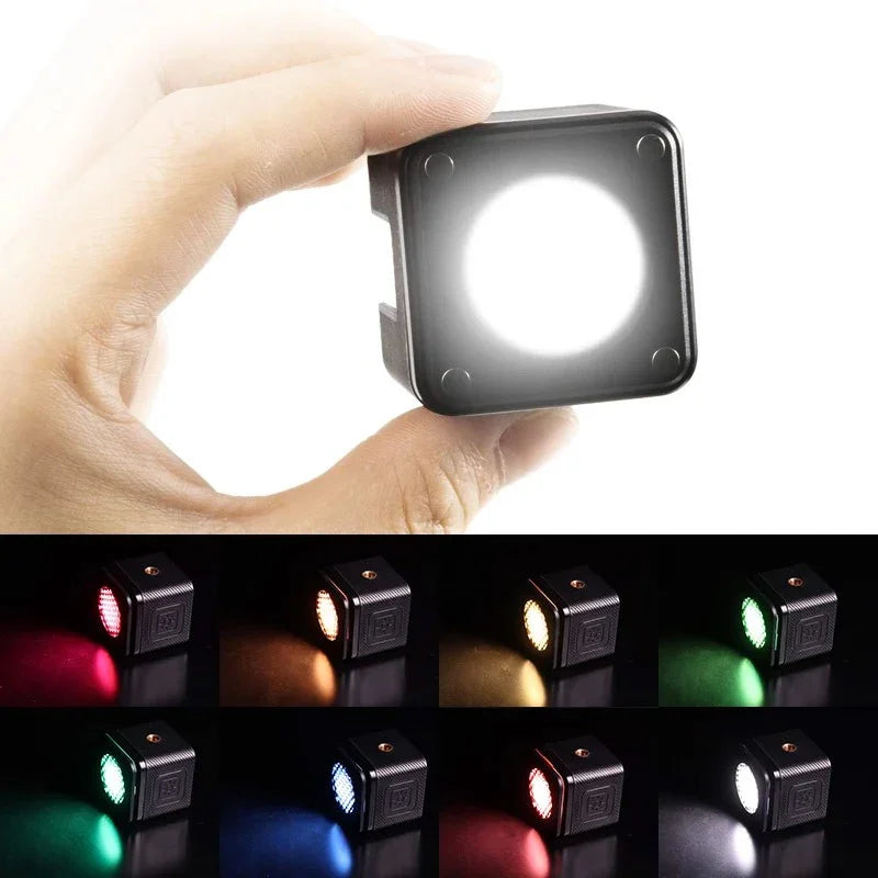 Ulanzi L2 Cute Light Vattentät Belysning LED för foto / video - 800mAh internt batteri - 1000 Lux - Kit - Action King