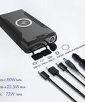 PB-72000 Powerbank - Portabelt batteri - 72000mAh - Action King