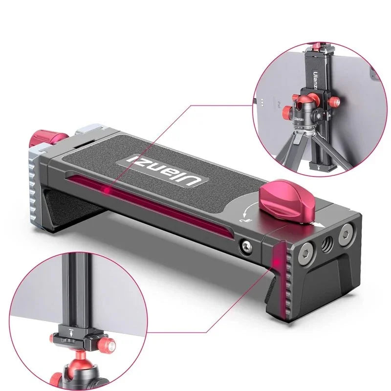 Ulanzi U-Pad III Tablet Clamp Fäste - hållare Padda till 1/4" skruv - Aluminium - Action King