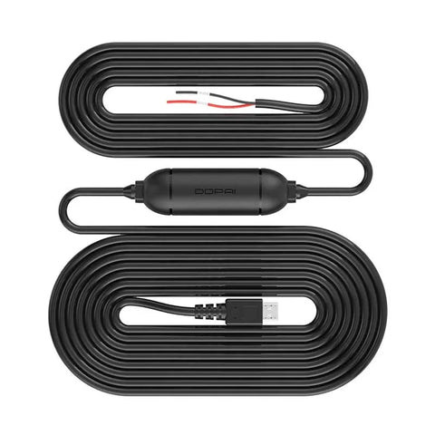 DDPAI Hardwire Kit Micro-USB - Asennuskaapeli DDPAI Mini / Mini Pro -kojelautakameralle / autokameralle