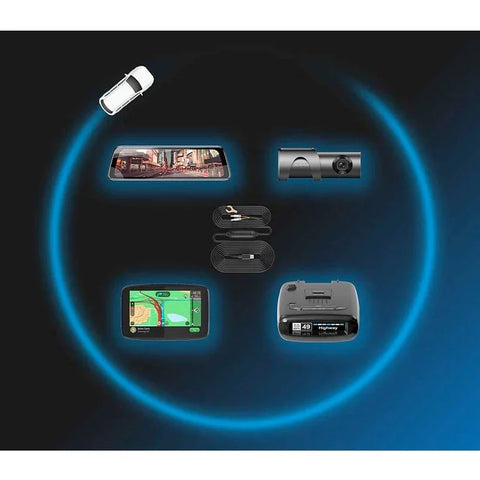 DDPAI Hardwire Kit USB-C - Asennuskaapeli DDPAI Mini5 / Mola N3 / Z40 / Z50 -kojelautakameralle / N1 / autokameralle