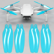 Master Airscrew - DJI Mini 2 / SE / 4K Stealth Upgrade Propellers - Propeller till DJI Mini 2 / SE / 4K - Blå - Kit 4-Pack - Action King