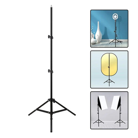 Kolmijalka / Jalusta LT 360° 1/4" ruuvilla - Alumiini 550-1600 mm