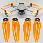Master Airscrew - DJI Mavic 3 Stealth Upgrade Propellers - Propeller till DJI Mavic 3 - Orange - Kit 4-Pack - Action King