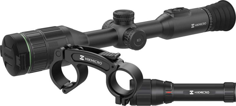 Kit Hikmicro Alpex A50E 4K Tube Scope w bracket and IR Torch 940NM