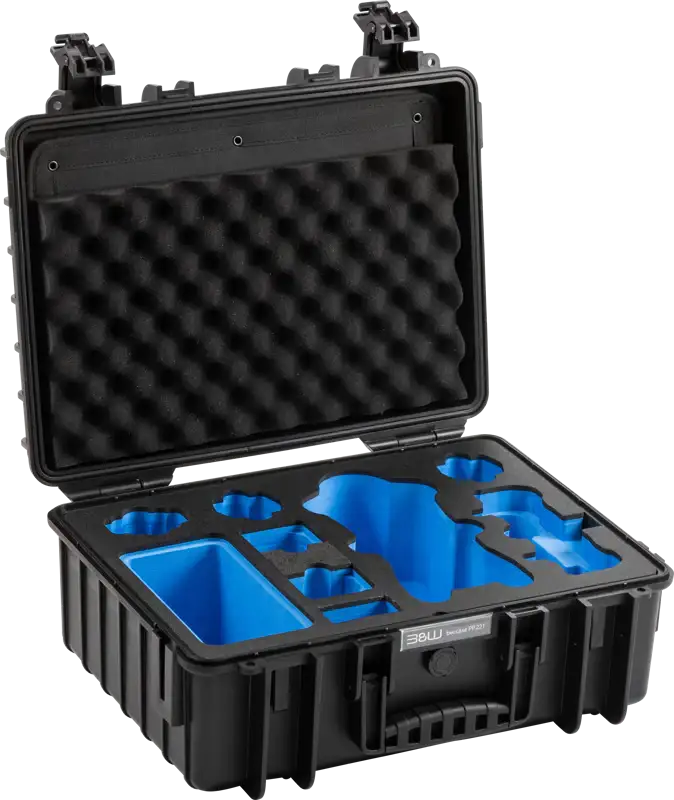BW Outdoor Case Mavic 4: Robust skyddsfodral till DJI Mavic 4 drönare och tillbehör. Slitstark & vattentät.