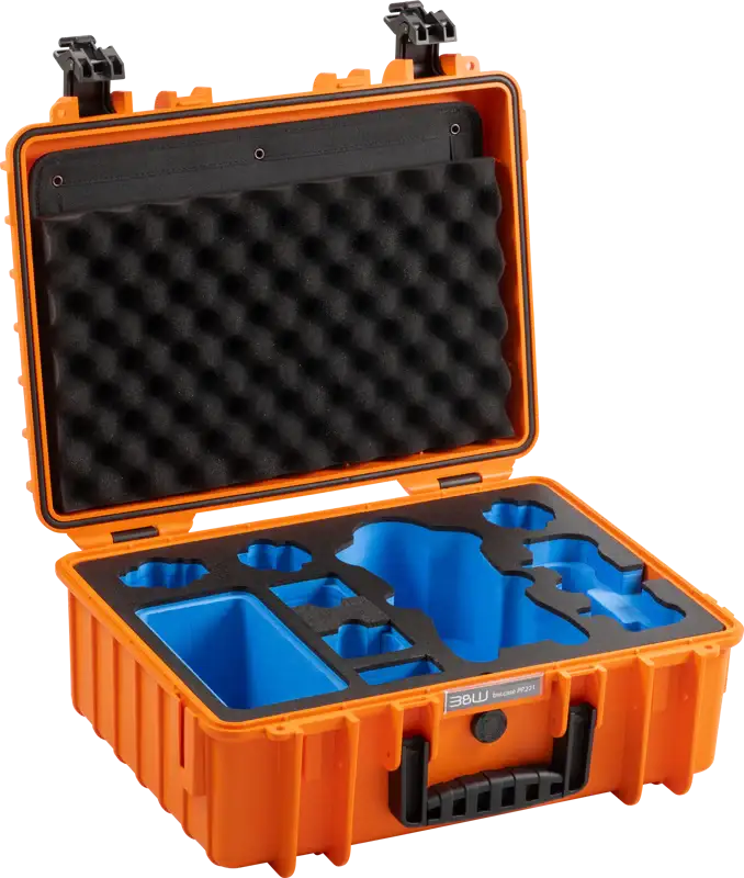 BW Outdoor Cases Mavic 4 drönarväska. Slitstark, vattentät och krossäker för optimalt skydd.