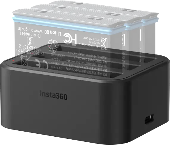 Insta360 X3 laddhubb - Insta360 X3 Snabbladdningshubb för Tre