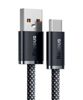 Baseus Dynamic Fast Charging USB-A - USB-C kabel, 100W, 20v/5A, 1m - Svart - Action King