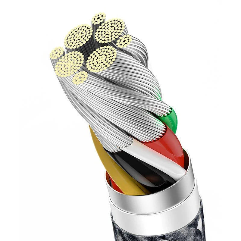 Baseus Dynamic Fast Charging USB-A - USB-C kabel, 100W, 20v/5A, 1m - Svart - Action King