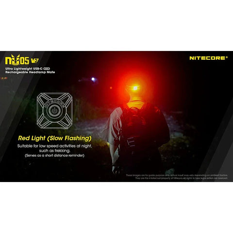 Nitecore NU05 V2 -otsalamppu Mate - 40lm