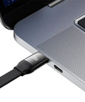 Baseus Bright Mirror 2 retractable cable 3-in-1, USB-C kabel 100W, 1.1m - Multi, USB-C / Lightning / MicroUSB - Action King