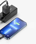 Baseus Bright Mirror 2 retractable cable 3-in-1, USB-C kabel 100W, 1.1m - Multi, USB-C / Lightning / MicroUSB - Action King
