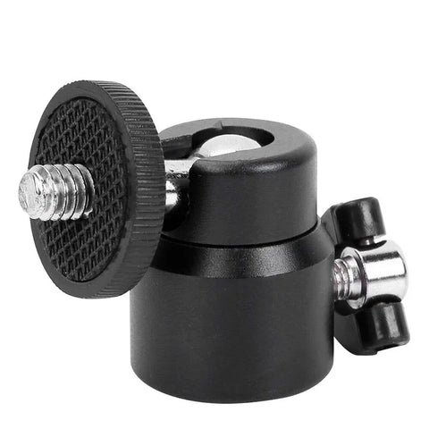 Pallonivelen kiinnike Mini 360°, 1/4" - alumiini