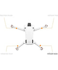 Axel till DJI Mini 3 Pro / Mini 3 för motorarm - Bak Höger - Action King