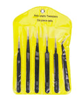 Pincetter ESD Antistatiska Precision 6 x Micro - Kit - Action King