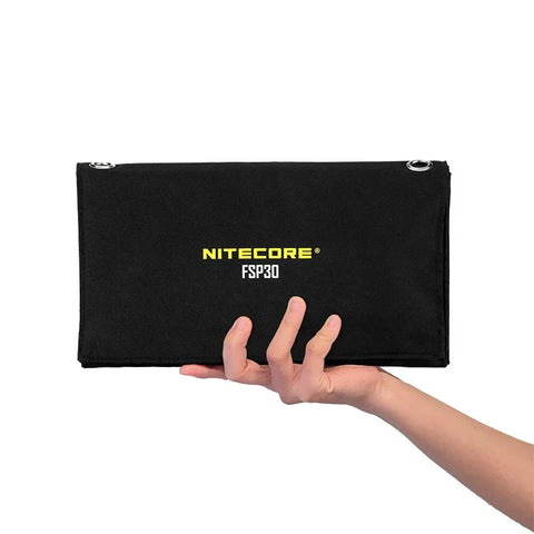 Nitecore FSP30 Taittuva Aurinkopaneeli 30W - Erittäin Kannettava Aurinkopaneeli 30W