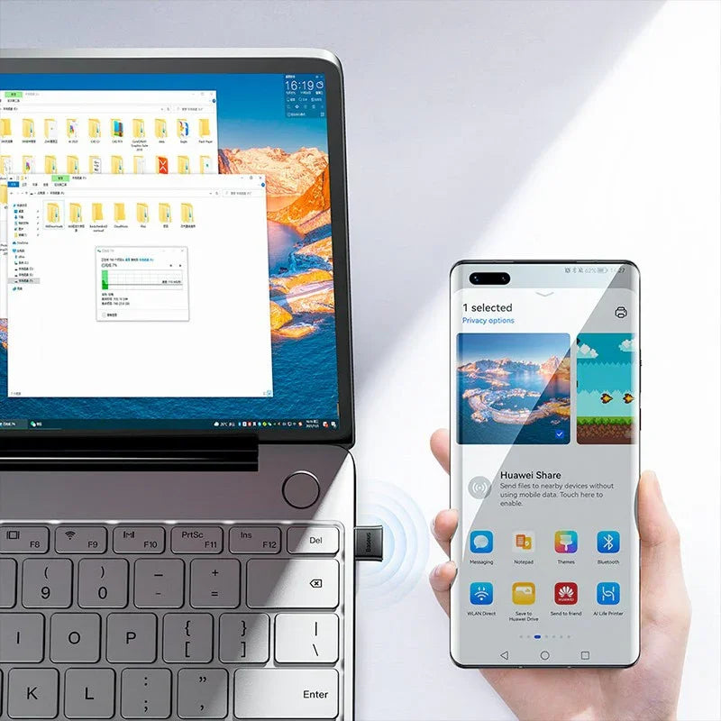 Baseus Bluetooth Adapter BA04 Mini BT 5.0 - USB - Action King