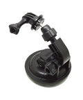 Kamerafäste sugpropp / sugkopp med 1/4" skruv och GoPro-adapter - Stor - Action King