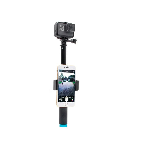 Telesin-jalusta - Selfiekeppi GoPro-kameralle ja matkapuhelinpidike - alumiinia 200-900 mm