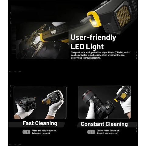 Nitecore BB2 - BlowerBaby GEN2 - Langaton pölynimuri, 7,2 Wh ladattava akku