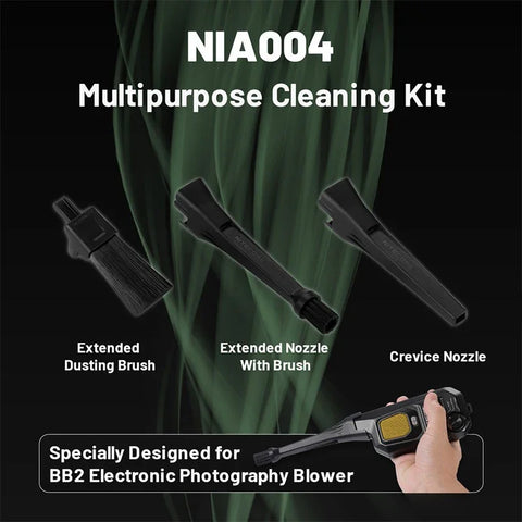 Nitecore NIA004 Monikäyttöinen puhdistussarja BB2:lle / BlowerBaby Gen2:lle