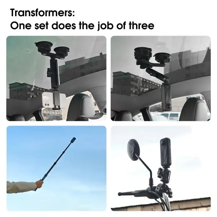 STARTRC kaksijalkainen imukuppikiinnike - STARTRC imukuppikiinnike autoon, jossa on kaksijalkainen