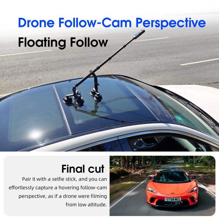 STARTRC kaksijalkainen imukuppikiinnike - STARTRC imukuppikiinnike autoon, jossa on kaksijalkainen