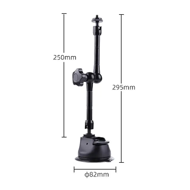 Single Suction Cup Articulating Friction Magic Arm Camera Mount - Action King