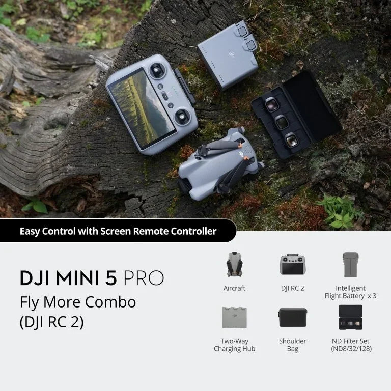 DJI Mini 5 Pro Fly More Combo (DJI RC2)
