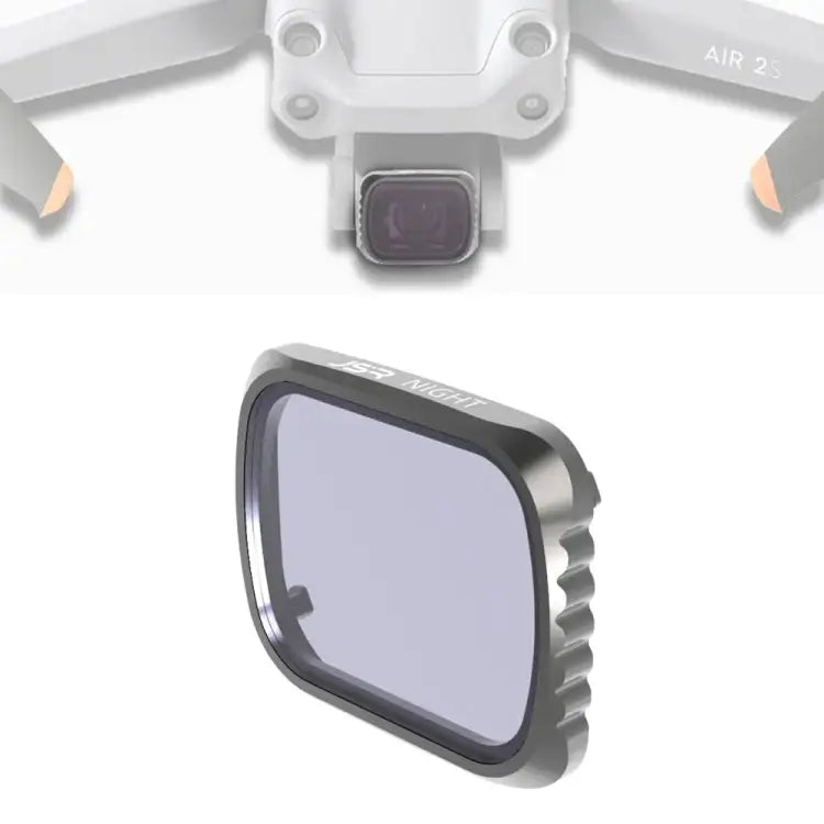 JSR KS NIGHT Light Pollution Reduction Lens Filter for DJI Air 2S, Aluminum Frame - Action King
