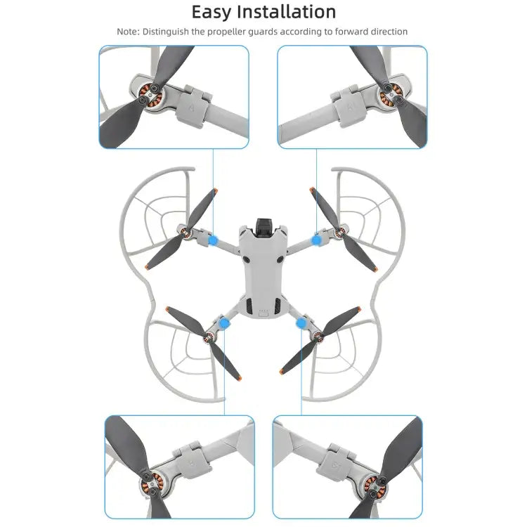 For DJI Mini 4 Pro Sunnylife N4P-KC712 Drone Propeller Protective Guard Anti-collision Ring - Action King