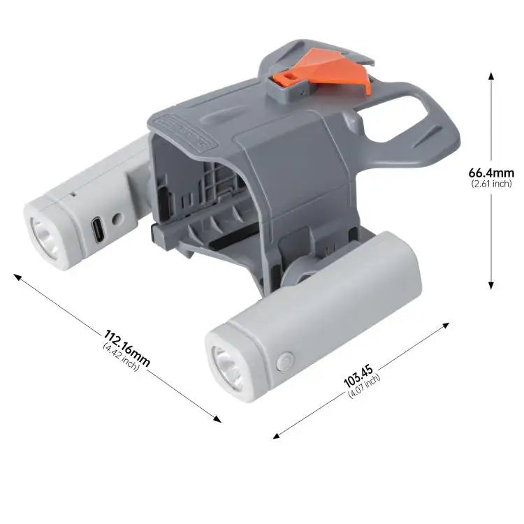 STARTRC Nattlampa för DJI Mini 5 Pro i action.