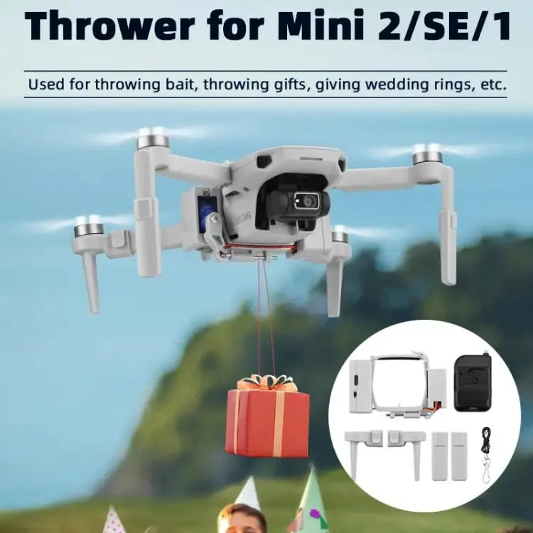 For DJI Mini 2 / Mavic Mini Air-Dropping System Thrower Parabolic - Action King